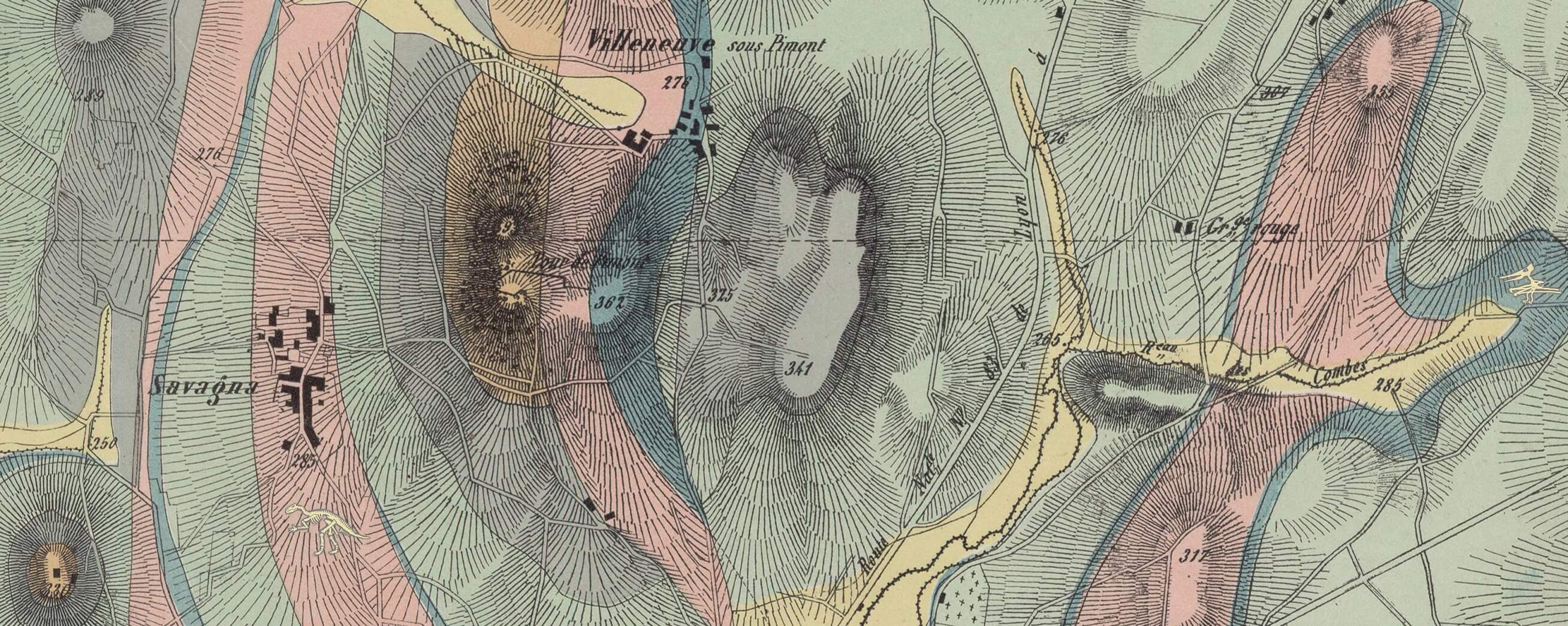 carte géologique lons-le-saulnier